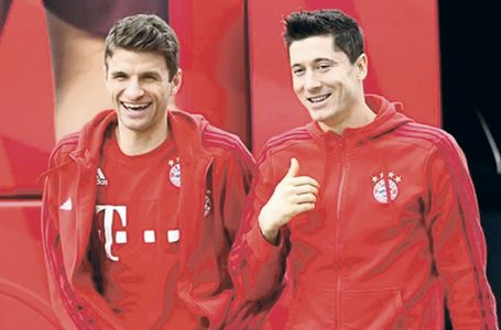 Mueller w cieniu Lewandowskiego