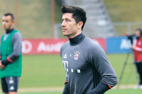 Lewandowski wznowił treningi, ale Bayern bez niego odpadł z Ligi Mistrzów