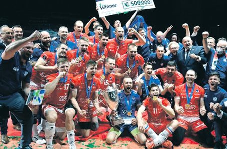 ZAKSA druga w Polsce, ale pierwsza w Europie