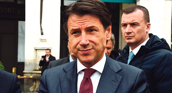 Powrót Giuseppe Conte